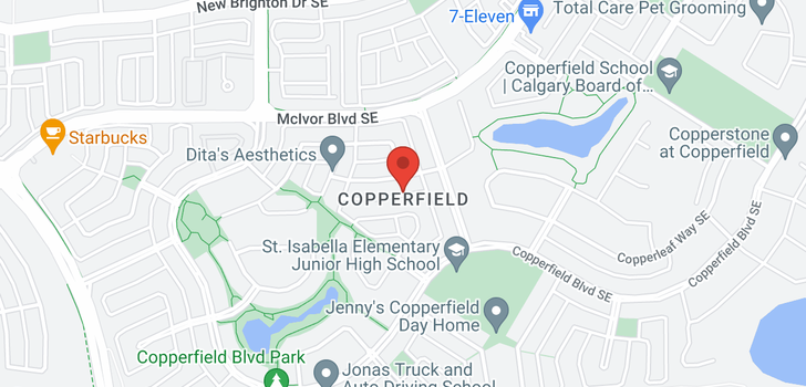 map of #1215 755 Copperpond BV SE